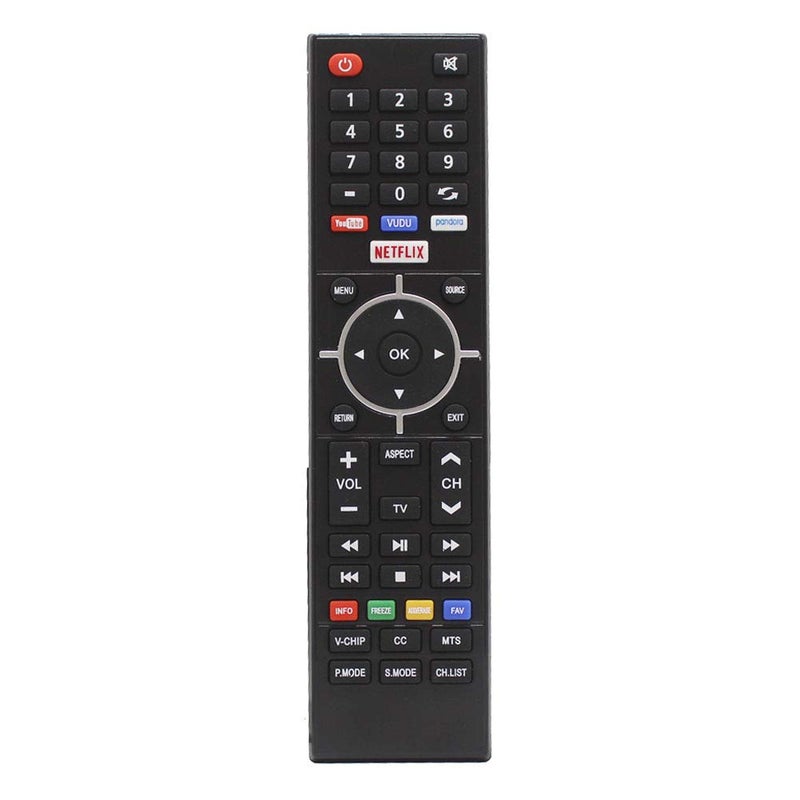 uehba Replacement Remote Control for Element TV ELSW3917BF E4SFT5017 E4STA5017 ELSJ5017 - Image 1